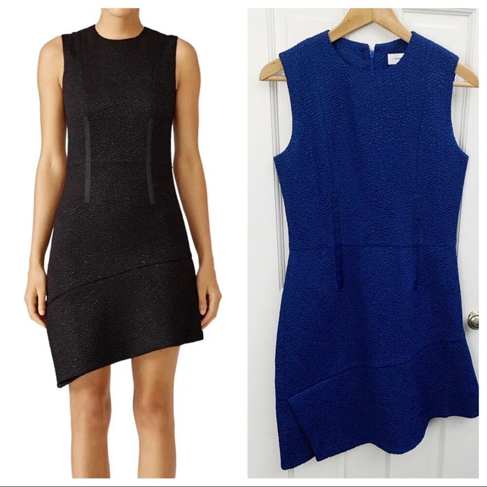 Carven Asymmetrical Fluid Dress